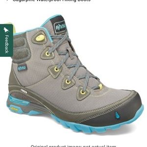 Womens colorful Ahnu hiking boots